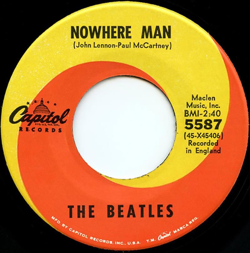Nowhere Man - The Beatles - Capitol 5587