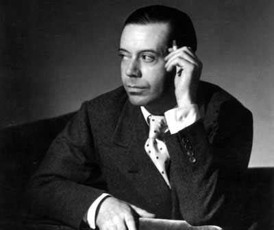 Cole Porter with cigarette